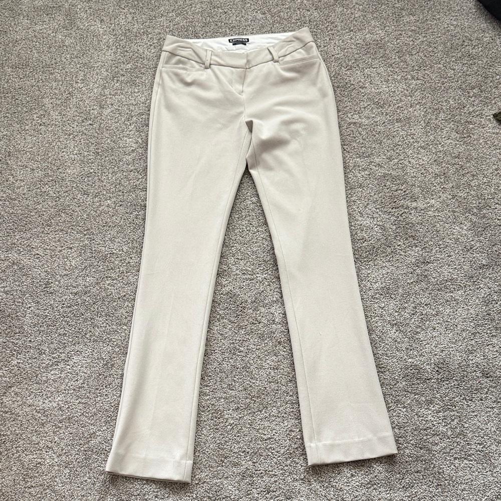 Express Light Beige Trousers